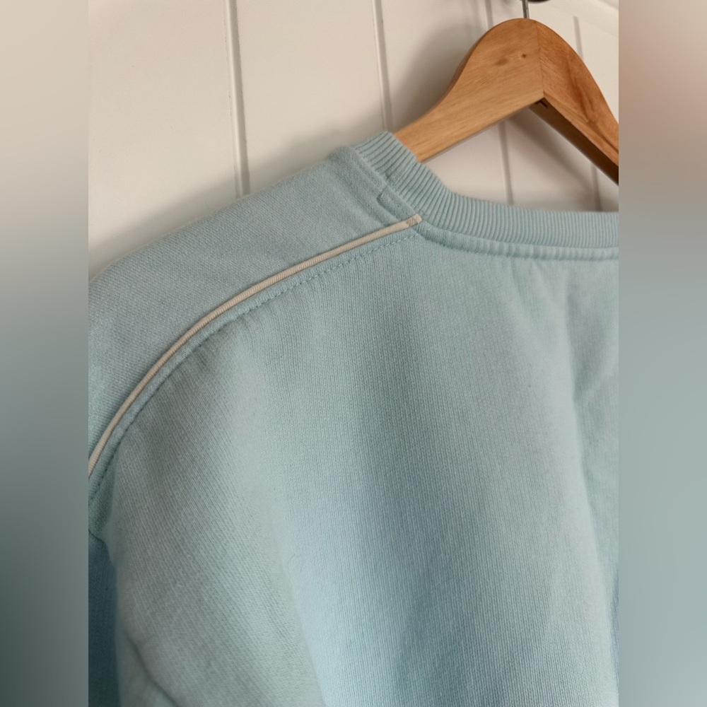 Cotopaxi Women's Do Good Crew Sweatshirt Ice Blue Organic Cotton Blend XLarge - Picture 5 of 9